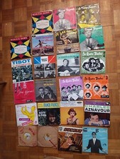 lot 23 disques vinyles 45