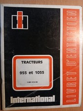 IH International tracteur 955 1055 : notice d'utilisation et d'entretien R3