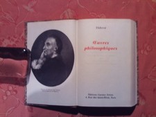 DIDEROT Œuvres