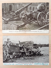 Cpa 18 artillerie - -,