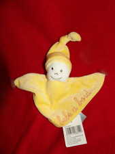 Doudou Plat  King Bear Lutin Jaune Ventouse Bébé à Bord Neuf