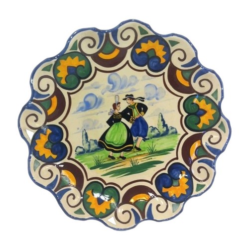 Ancien grand plat faïence - ancien,