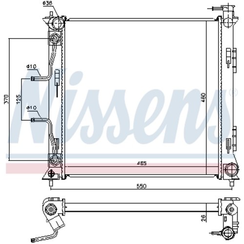 Radiateur moteur - moteur,