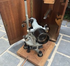 Tachéomètre autoréducteur en métal COLLECTOR Avec Optic Secretan Paris RÉF 538