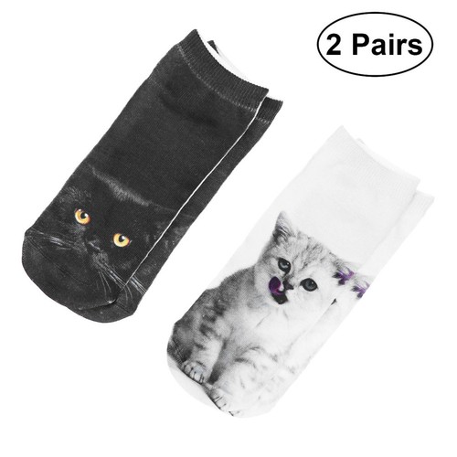 Pairs chaussettes chats - , 2