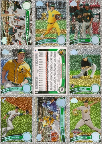 2011 topps diamond - topps, oakland