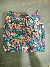 JUPE TULIPE IMPRIMÉE FLORALE