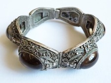 Bracelet argent massif +