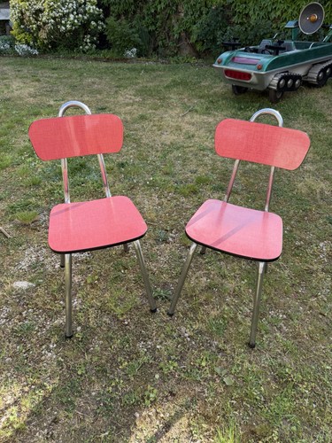 Paire chaises vintage - de,