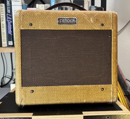 Vintage 1955 fender tweed - vintage,