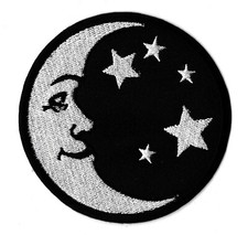 écusson patche lune noire - patche,