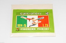 Sachet Scellé Album Autocollants panini Footballeurs 1974 1975 74 75 Aida Packet
