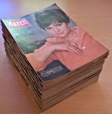 PARIS MATCH - Année 1959 quasi complète (43 des 52 N° existants) -Etat Collector