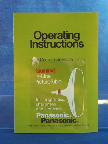 Panasonic quintrix - panasonic, ii