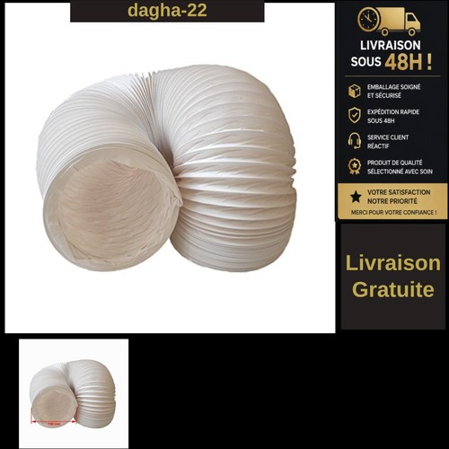 Tuyau évacuation air pvc - tuyau,