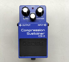 Pédale d'effecteur guitare vintage BOSS CS-2 Compression Sustainer...