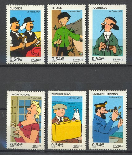 France 4051 tintin 2007 - 4051/6,,