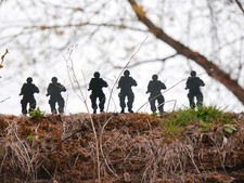 hhhunting Lot de 6 Debout 10cm