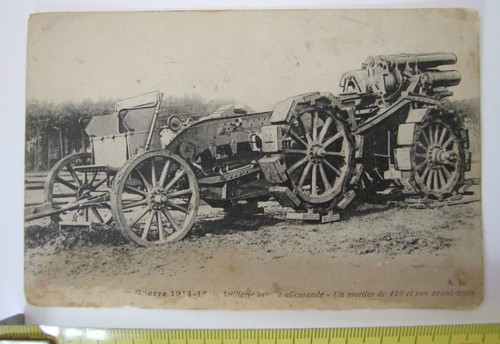 Artillerie allemande mortier - artillerie,