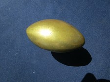 Poignée olive laiton massif