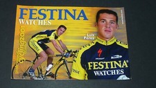 CPA CARTE CYCLISME CICLISMO TOUR FRANCE FESTINA 2001 CYCLING LUIS PEREZ