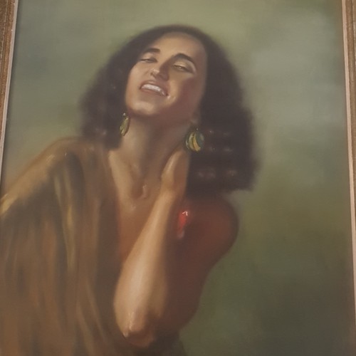 Tableau peinture portrait - tableau, de