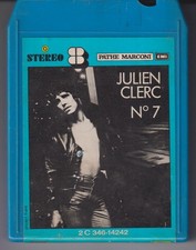 Julien Clerc rare cartouche 8