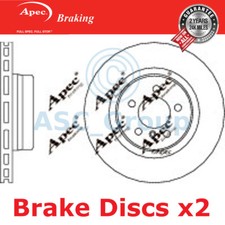 2x Apec BRAKING 360mm Ventilé