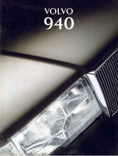 Catalogue brochure volvo 940 - volvo,