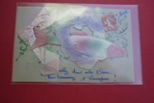 Carte postale fantaisie - carte,