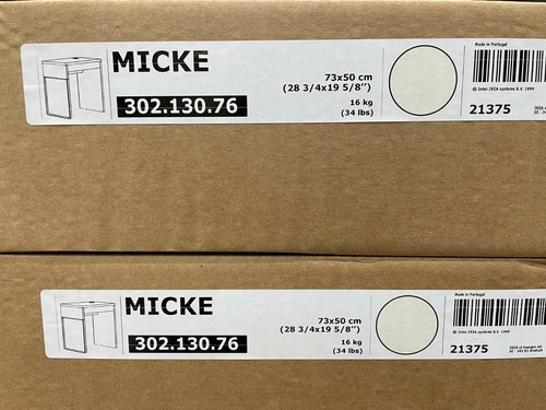 Ikea micke desk - micke, white