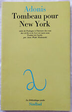 ADONIS (Ali Ahmed Saïd ESBER