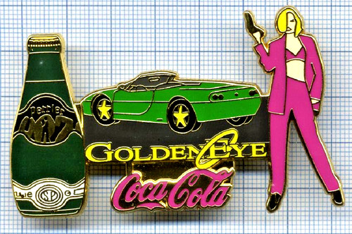 Big pin james bond 007 - big,
