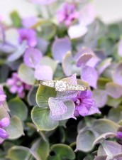 Bague solitaire diamant