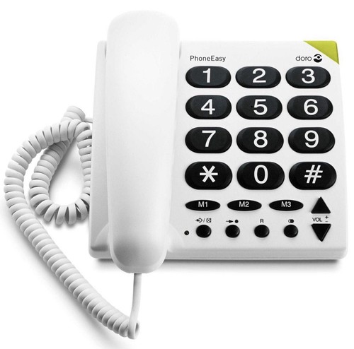 Téléphone fixe grosses - téléphone,