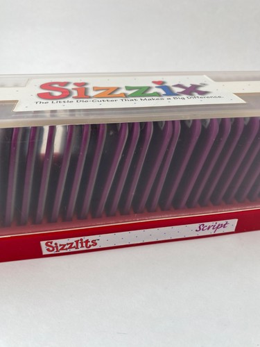 Sizzix sizzlits script - sizzix,
