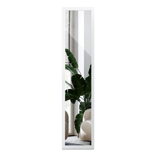 Miroir plein pied blanc style - miroir,