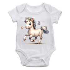 Body Personnalisable  manches longues ou courtes tailles au choix Cheval