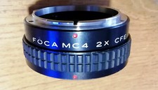 COMPLEMENT OPTIQUE: Doubleur FOCA MC4 2X CFE, monture CANON FD - Japon années 80