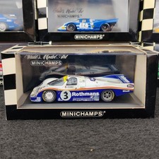 VOITURE MINICHAMPS PORSCHE 956 L #3 ROTHMANS 1ST LE MAN 1983 1:43 EN BOITE