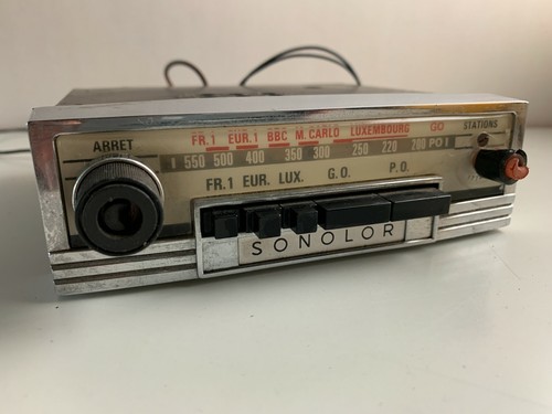 Ancien autoradio sonolor - ancien,