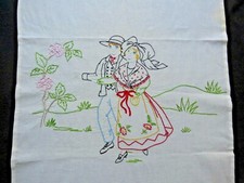 Cache torchon ancien