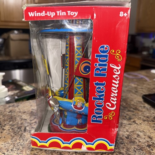 Rocket ride carousel - rocket,