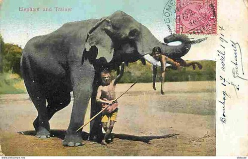 Carte postale ancienne inde - ancienne,