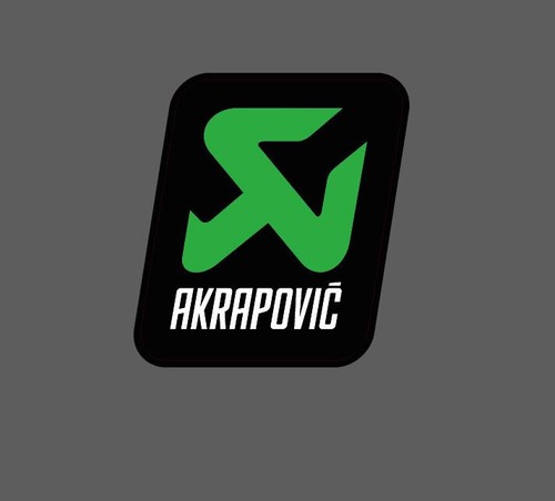 Autocollant akrapovic vert - akrapovic,