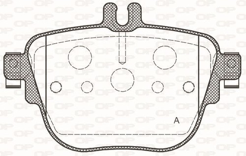 Jeu plaquettes de frein - jeu,