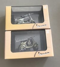 New-Ray Piaggio Vespa  125 6 Giorni - 125U 1953  Miniature Scooter Moto 1:32 X2