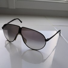 Lunettes de soleil homme Porsche Design Carrera en titane noire pliable 