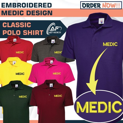 Polo brodé medic premier - brodé,