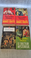 Lot Alexandre Dumas monte cristo les trois mousquetaires mystérieux marabout